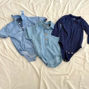 6-9m baby boy dress shirts